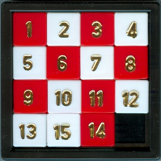 How to solve sliding puzzle also called 15 puzzle